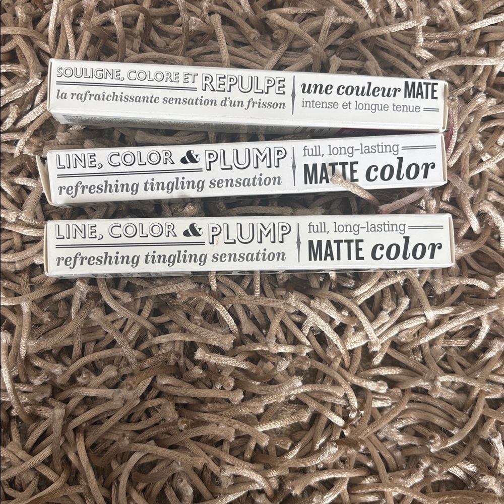 NEW 3 Buxom Full-On Lipstick Matte color - Montecarlo color - Picture 9 of 11